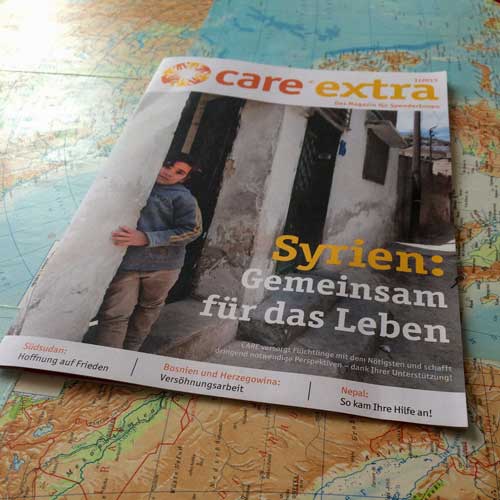 Care "extra" SpenderInnen-Magazin
