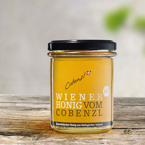 Honigglas Weingut Wien Cobenzl