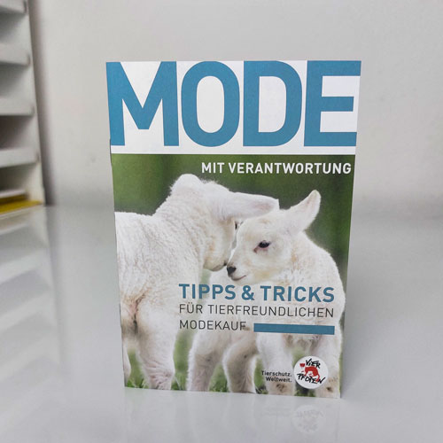 Folder "Mode mit Verantwortung"